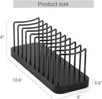 Mkono Hat Organizer for Baseball Caps, Hat Holder for 10 Baseball Caps, Tabletop Hat Rack Stand Hat Storage Display Cap Organ