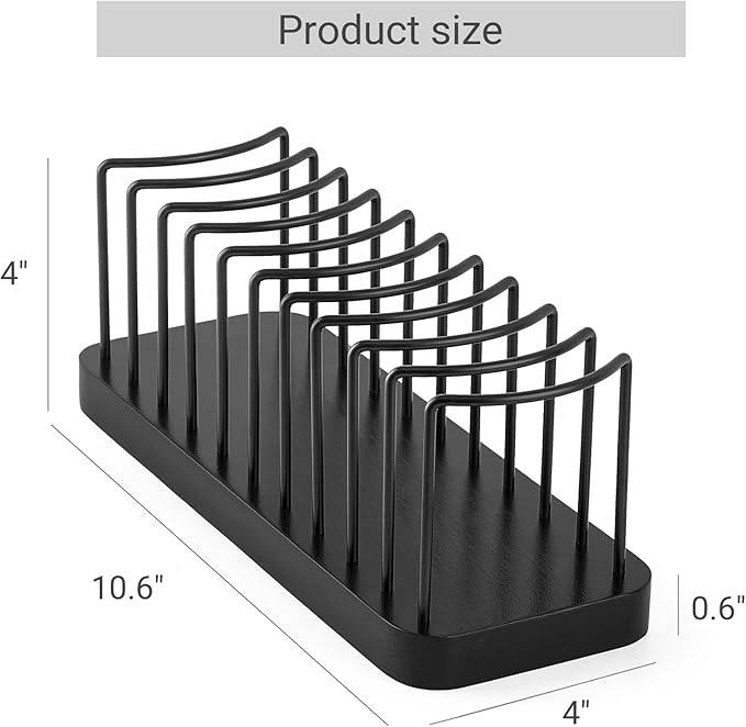 Mkono Hat Organizer for Baseball Caps, Hat Holder for 10 Baseball Caps, Tabletop Hat Rack Stand Hat Storage Display Cap Organ