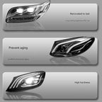 Q1forHeadlight Cleaner, Automotive Headlamp Restoration Fluid Kit, Headlight Restoration Kits, Improve Nighttime Visibility F