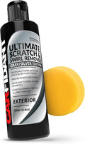 Carfidant Gray and Silver Scratch and Swirl Remover Kit, Car Scratch Remover for Deep Scratches with Buffer Pad, Rubbing Compound for Cars - 8.4 fl. Oz.