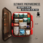 EVERLIT 400 Pcs OSHA/ANSI Compliant First Aid Kit Type III Class A Medical Kit Professional Med Kit Supplies for Contractors,