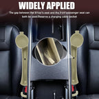 2PCS Car Seat Gap Filler Organizer, Console Side Organizer, Seats Gap Organizer with Phone Holder, Multifunctional Car Seat Filler Gap Space Prevents Things Dropping for Most Vehicles (Beige)