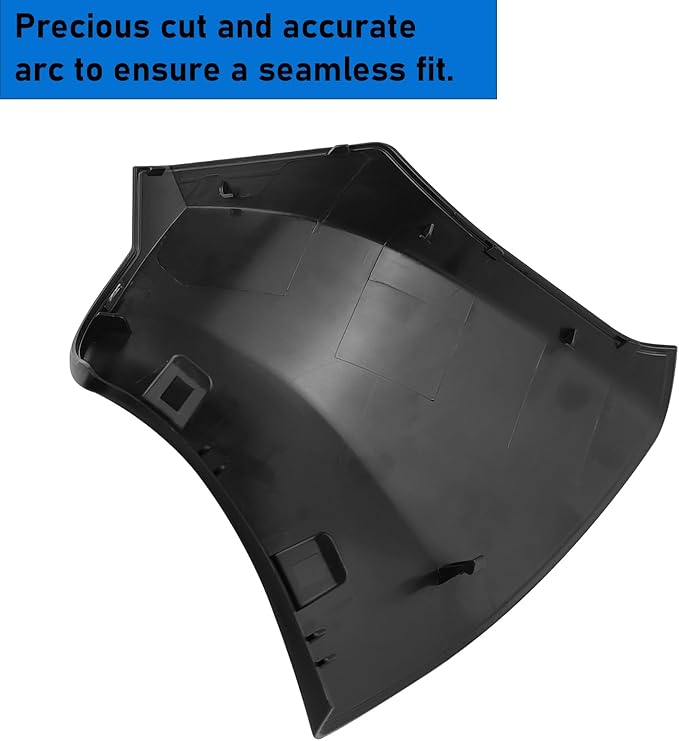 Jaronx Compatible with Toyota Highlander Side Mirror Cover 2020-2024, Driver Side Rearview Triangle Base Cover Trim for Toyota Highlander, Rear View Mirror Base (NOT FIT GRAND HIGHLANDER) (Left)