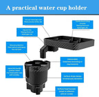 Car Cup Holder Expander Water Bottle Base fit Stanley for Yeti Rambler for Hydro Flasks 14/24/32/36/40oz -Adjustable Expandab