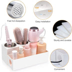 GFWARE Hair Tool Organizer - Bathroom Vanity Organizers and Storage, Hair Styling Accessories Hot Tools Organizer Hair Dryer,