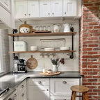Pipe Shelves Industrial Pipe Shelving Real Wood Industrial Floating Shelves with Wood Planks 48 inch Wall Shelves Rustic Hang