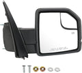 JDMSPEED Right Passenger Side View Mirror Compatible with 2015-2020 Ford F150 with Heated Turn Signal Power Glass Puddle Ligh
