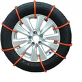 Car Snow Chains Compatible with MG ZS GS HS EZ, Snow Tires Chains, Easy Install Anti-Slip Tire Traction for Snow and Ice, Pas