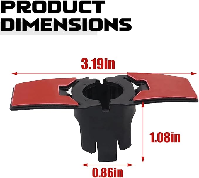 4PCS Rear Parking Sensor Bracket Cover with Adhesion Promoter for Nissan Armada Altima Maxima for Infiniti Q50 2015-2020 2853