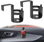 2 PCS Black Cup Holder,Waterproof and Durable,Portable Multifunction,Fit Most Size Mugs,Cup Holders that Fit Most Cars,Car Storage Cup Accessories,Vehicle Seat Cup