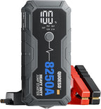 8250A Jump Starter Battery Jump Starter Battery Pack (for All Gas or 10.0+L Diesel), 12V Potable Heavy Duty Car Jump Start