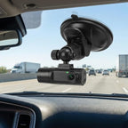 4 Pack Universal Car Dash Cam Mount - Vacuum Suction Cup Holder with 4 Interchangeable Heads for GPS Navigation and Dashboard Recorder(F Heads)
