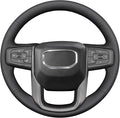 MEWANT Steering Wheel Cover for GMC Sierra Steering Wheel Cover for GMC Sierra 1500 / Sierra 1500 Limited/Sierra 2500 / Sierra 3500/ Yukon (XL) Hive Microfiber Leather