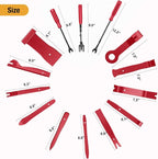 GOOACC 238Pcs Trim Removal Tool, Auto Push Pin Bumper Retainer Clip Set Fastener Terminal Remover Tool Adhesive Cable Clips P