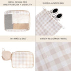 Jadyn Packing Cubes for Travel, 6-Piece Large Packing Cube Organizer Set for Suitcase, Duffel Bag, Luggage, Multiple Sizes Tr