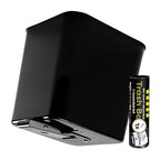 Large Black Car Trash Can Waterproof & Leakproof Car Garbage Bin with Floor Mat Clip, Anti-Slip Design, Portable Auto Trash Container for Car, SUV, Truck, or Van Durable & Easy to Clean