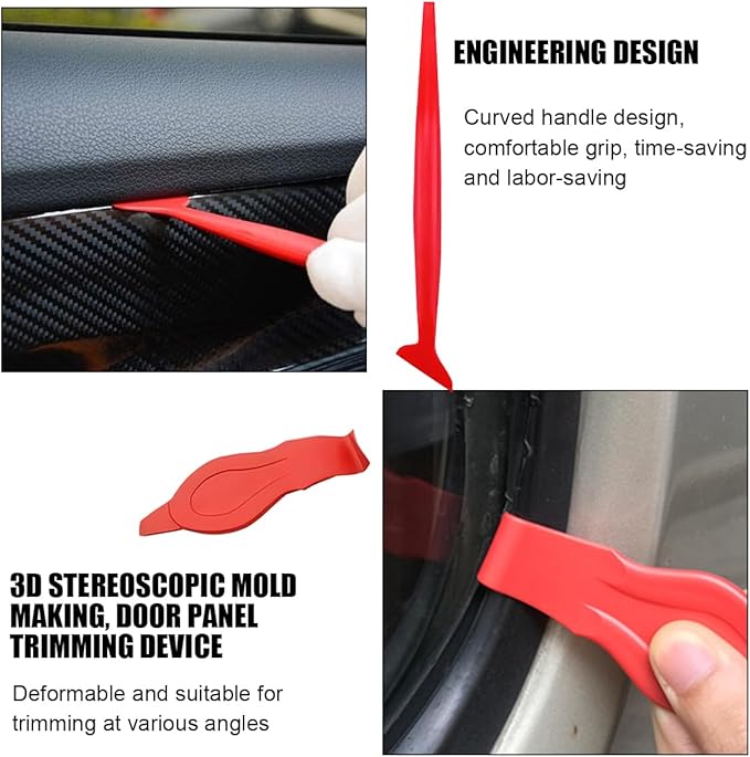 51PCS Car Window Tint Tools Kit, Vehicle Glass Protective Film Wrapping Set, Automotive Window Tinting Vinyl Wrap Installation Kit, Universal for Automobile RV Truck