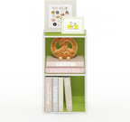 Furinno PASIR Book Shelf, 2-Tier Modern Bookshelf, Open Shelves Bookcase 9 x 12 x 21, Easy Assembly, for Living Room, Bedroom