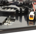 Side Mirror Glass Heated Blind Spot Detect Left Right Kit Pair Backing Plate 2pcs for Ford for Lincoln for Navigator 2015-201