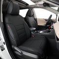 EKR Rav4 Seat Covers Custom Fit for Toyota Rav4 (Hybrid) LE/XLE Premium 2026, Leather Car Seat Cover Full Set for SUV,Faux Le
