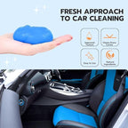 Ultimate Blue Car Cleaning Gel: Automotive Detailing Putty for Interior Care, Vent Cleaning, and Dust Removal Reusable Cleani