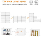 AWTATOS Closet Organizer 6 Cube Storage Shelves Portable Closet Clothes Organizers and Storage Stackable Cubby Shelving for C