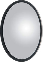RETRAC 609898 8-1/2-Inch Stainless Steel Offset-Mount Convex Mirror Head with J-Bracket, Universal Driver or Passenger Side
