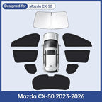 Car Window Shades for Mazda CX-50 2023-2026, Full Car Window Covers for Privacy, Sunshades for CX-50 Front Rear Windshield Side Windows to Block UV and Protect Privacy(8pcs)