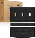 3W Cargo Liner & Seat Back Mats for 2021-2026 Chevrolet Chevy Tahoe/GMC Yukon (Only Yukon, Not Fit Yukon XL)/Cadillac Escalade (Only Escalade, Not Fit Escalade ESV), All Weather TPE Custom Fit