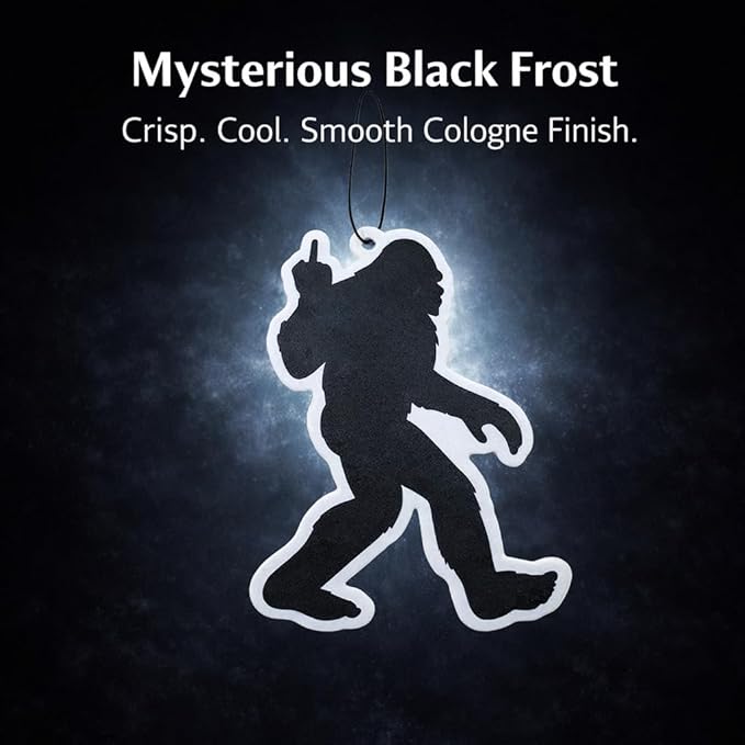 Bigfoot Air Freshener (3 Pack), Funny Sasquatch Car Air Freshener, Hanging Car Scent, Long Lasting Air Freshener for Truck RV
