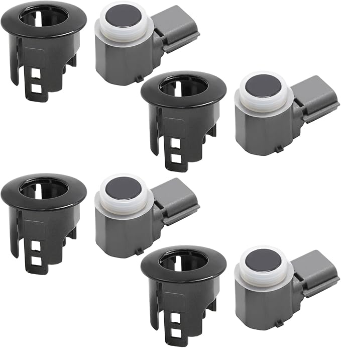 4 Pac 28438-5ZA3B Parking Aid Sensor Bumper, Replacement for Titan Replacement for Armada Replacement for Altima Replacement for Infiniti, Replaces 28533-3SH0A