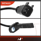 A-Premium Rear ABS Wheel Speed Sensor Compatible with Ford & Lincoln Models - Explorer, Flex, Special Service Police Sedan, Taurus, MKS, MKT - Rear Driver or Passenger Side, Replace# AE93-2C190-BE