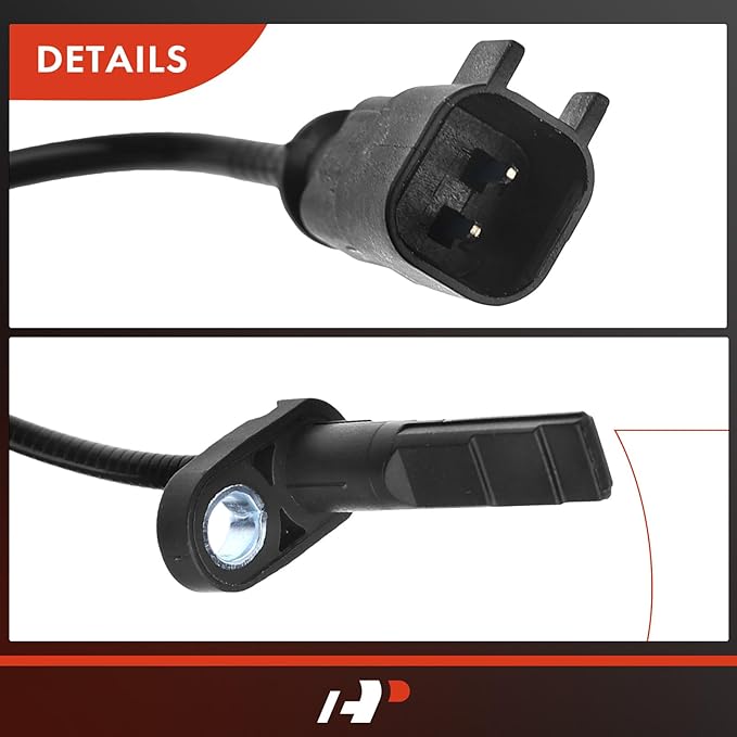 A-Premium Rear ABS Wheel Speed Sensor Compatible with Ford & Lincoln Models - Explorer, Flex, Special Service Police Sedan, Taurus, MKS, MKT - Rear Driver or Passenger Side, Replace# AE93-2C190-BE