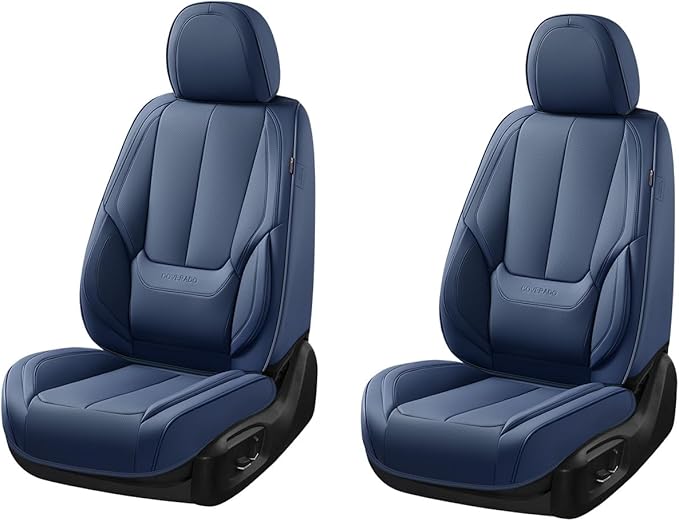 Coverado Seat Covers, Car Seat Covers Front Seats, Car Seat Cover, Car Seat Protector Waterproof, Car Seat Cushion Nappa Leat