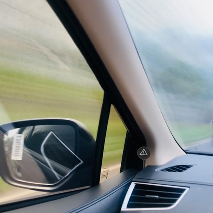 Mobestech Car Blind Spot Monitoring Light with Line-Connected Sensor for Lane Change Assistance and Enhanced Driving Safety E