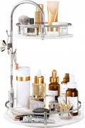 Makeup Organizer Box Bathroom Countertop Organizer Storage Rack, Makeup Organization Tray, Kitchen Counter Spice Rack 2 Tier 