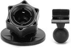 Car Mount for Car Frontview Dash Cam, Windshield & Dashboard Adhesive Recorder & GPS Mount Holder, 360 Degree Adjustable Rotating Bracket, 2Pcs (F Head)