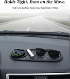 Multi-Functional Support Anti-Slip Pad for Car, 360° Rotating Gel Pad Car Dashboard Cell Phone Holder, Universal Navigation S