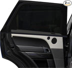 2Pack Mesh Car Window Cover 34" to 43", Window Screen Side Window Car Sun Shade for Camping Overnight Sleeping Baby Feeding, Fit for Most SUVs