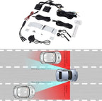 Car Blind Spot Monitoring System, 12V 24Ghz Millimeter Wave Sensor Blind Spot Detection System for Car Blind Spot, Universal 