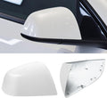 Jaronx Compatible with Tesla Model Y Side Mirror Cover Replacement 2020 2021 2022 2023 2024, Right Passenger Pearl White Door Rearview Mirror Cover Caps, for Tesla Model Y Accessories