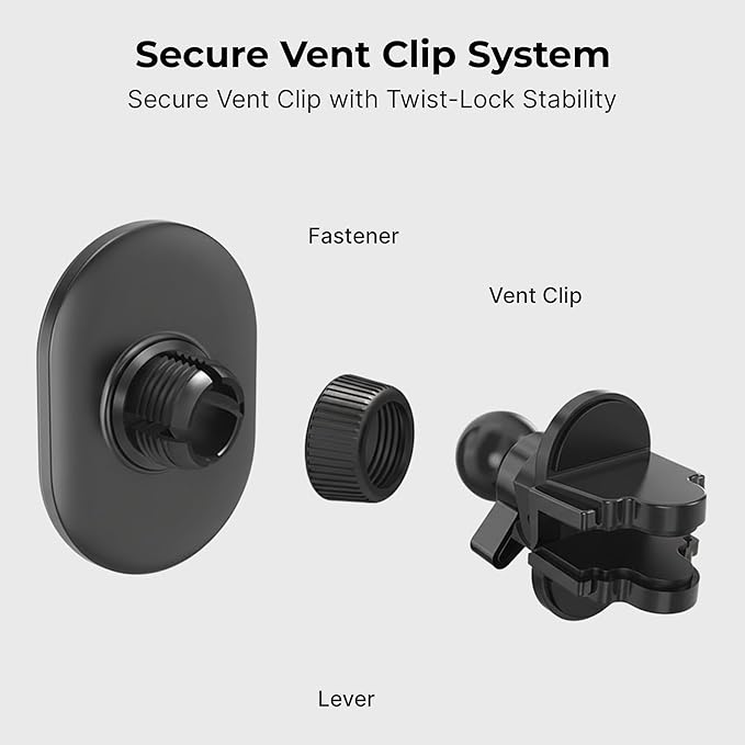 Magsafe Magnetic Phone Car Mount - Magnetic Cell Phone Holder for Car - Perfect for Magsafe Compatible Device iPhone 12-17 & iPhone Air, Galaxy, Smartphone - for Air Vent