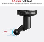 Magnetic Mount for Garmin Dash Cam,with 4 PCS Windshield Sticky,Strong Adhesive and Magnet, Compatible with Garmin Dashcam Mini 2/Mini 3/67W/57/47/Tandem and etc., Low-Profile Design