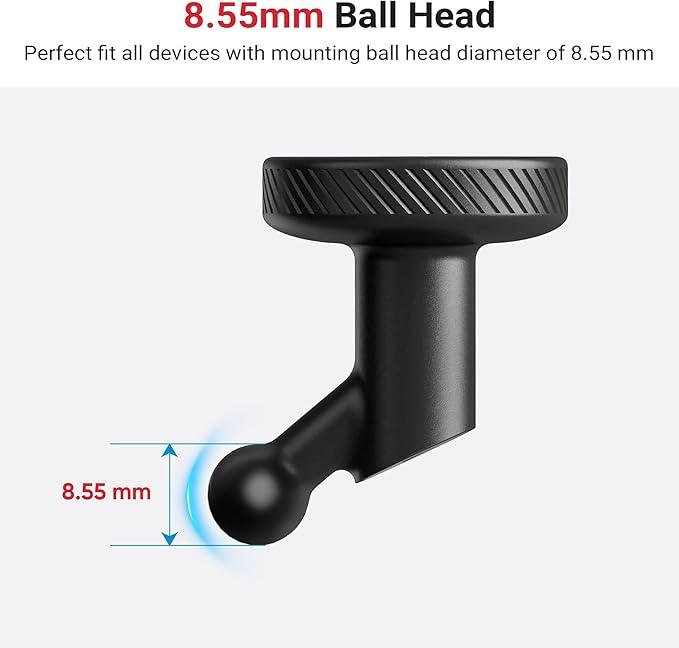 Magnetic Mount for Garmin Dash Cam,with 4 PCS Windshield Sticky,Strong Adhesive and Magnet, Compatible with Garmin Dashcam Mini 2/Mini 3/67W/57/47/Tandem and etc., Low-Profile Design