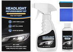 Dodorado Headlight Restoration Kit – No Sanding Required, Fast Cleaning & Ceramic Coating, Restores Yellowed Hazy Headlights 