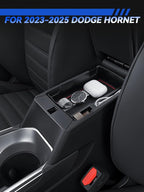 for Dodge Hornet Center Console Organizer Dodge Hornet 2023 2024 2025 GT/GT Plus R/T R/T Plus Accessories Armrest Tray Middle Storage Box Insert Container Durable ABS Plastic