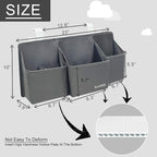 Hanging Baby Diaper Caddy, 3-in-1 Diaper Caddy Organizer Holder For Baby Crib, Nursery Organization Diaper Stacker Storage Fo