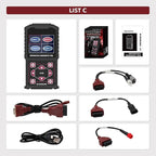 Motorcycle System Diagnostic Test Measurement Tools M3-C Motorcycle Fault Code Readers Scan Tools Moto Diagnostic Test