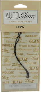 Tyler Candle Company Diva AutoGlam Auto Air Fresheners – Set of 6 – Long-Lasting Luxury Car Air Freshener – Warm Fruity Flora
