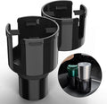 TYKOR Car Cup Holder Expander, 2 in 1 Cup Holder Extender Adapter with Expandable Base, Fits Yeti, Hydroflask, Large Water Bo